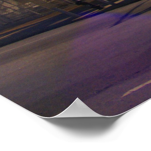 De cycloon in de slaapstand poster (Hoek)