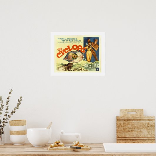 De cyclops poster (Keuken)