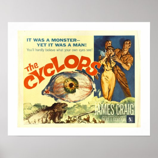 De cyclops poster (Voorkant)