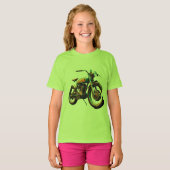 De cyclus omdraaien t-shirt (Voorkant volledig)