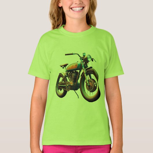 De cyclus omdraaien t-shirt (Voorkant)