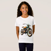De cyclus omdraaien t-shirt (Voorkant volledig)