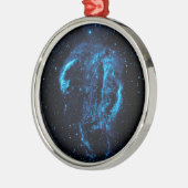 De Cygnus Loop Nebula (NASA) (Buitenruimte) Metalen Ornament (Links)