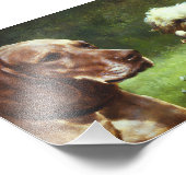 De Cynic en de Filosoof Foto Afdruk (Hoek)