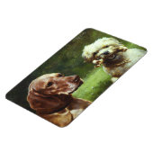 De Cynic en de Filosoof Premium Magnet Magneet (Linkerzijde)