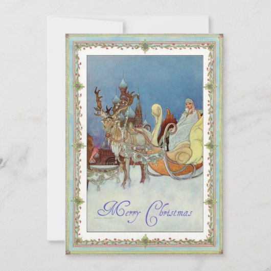 De Czarin Feestdagenkaart (Voorkant)