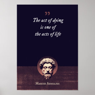 De daad van overlijden is een van de daden van lev poster