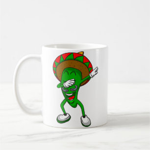 De Dabbing Chilipeper Mexicaans Eten Koffiemok