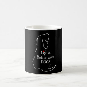 De Dachshund-levensduur is beter bij honden Quote  Koffiemok