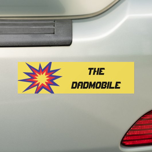 De DADmobile-Bumpersticker Bumpersticker (Op auto)