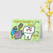 De Dag 6 van de tandarts Maart Kaart (Gele Bloem)