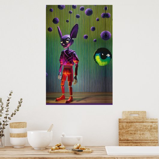 De dag dat Austin Phillips een NFT Ken Gage wilde Poster (Keuken)