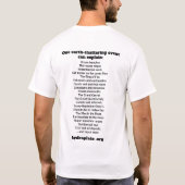 De dag dat de aarde explodeerde HPT Tshir T-shirt (Achterkant)