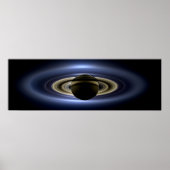 De dag dat de aarde glimlachte - Planet Saturn Poster (Voorkant)
