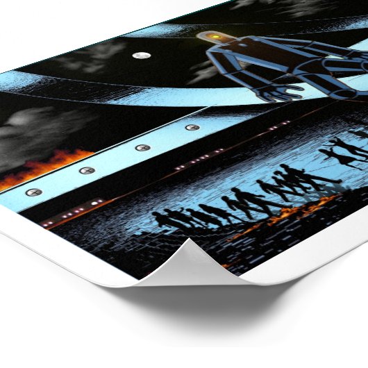 De dag dat de aarde stil stond poster (Hoek)