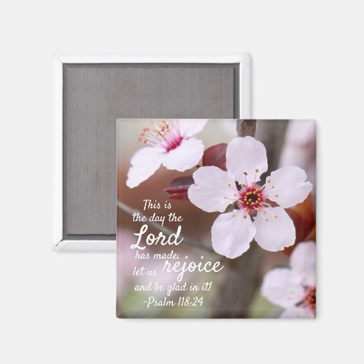 "De dag dat de Heer..." Magnet (Voorkant / Achterkant)