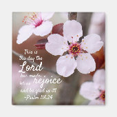 "De dag dat de Heer..." Magnet (Voorkant)