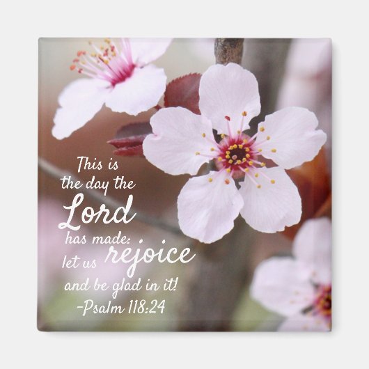 "De dag dat de Heer..." Magnet (Voorkant)