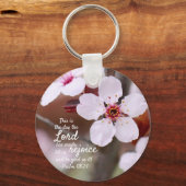 "De dag dat de Heer..." Sleutelhanger (Voorkant)