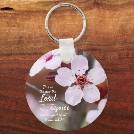 "De dag dat de Heer..." Sleutelhanger (Voorkant)