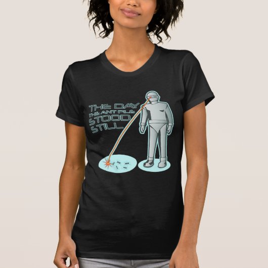 De dag dat de ijskap nog steeds was t-shirt (Voorkant)
