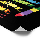 De dag dat de kleurpotloden stoppen met verjaardag poster (Hoek)