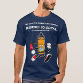 De dag dat de vakmensen weer naar school gingen t-shirt (Voorkant)