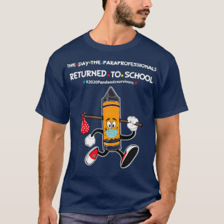 De dag dat de vakmensen weer naar school gingen t-shirt