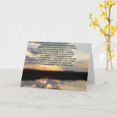 De dag dat God je de thuiskaart noemde Kaart (Gele Bloem)