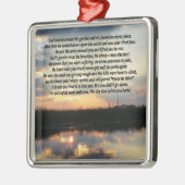 De dag dat God je thuis noemde Metalen Ornament (Links)