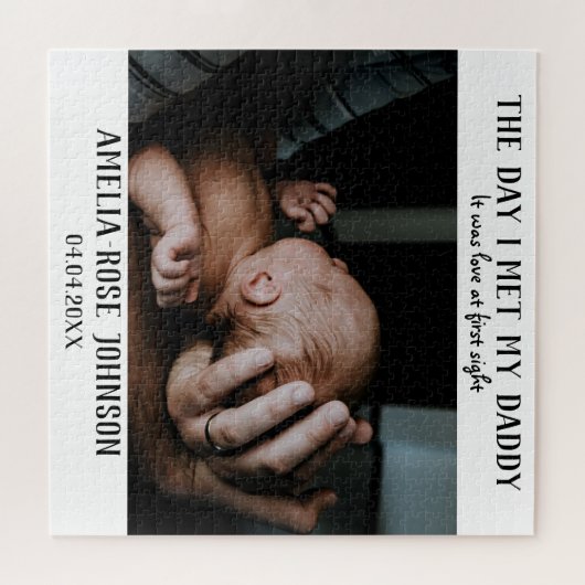 De dag dat ik mijn papa foto-Keepslag ontmoette Legpuzzel (Horizontaal)