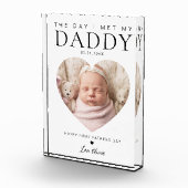 De dag dat ik mijn vader ontmoette, de eerste vade fotoblokken (Rechts)