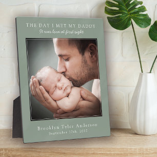 De dag dat ik mijn vader ontmoette... Vaderdag Kee Fotoplaat