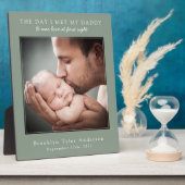 De dag dat ik mijn vader ontmoette... Vaderdag Kee Fotoplaat (Zijkant)