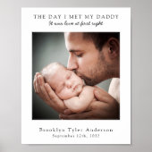 De dag dat ik mijn vader ontmoette... Vaderdag Kee Poster (Voorkant)