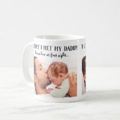 De dag dat ik mijn vaders foto eerste Vaderdag ont Koffiemok (Voorkant links)