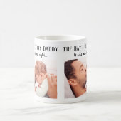 De dag dat ik mijn vaders foto eerste Vaderdag ont Koffiemok (Center)