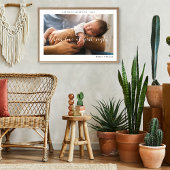 De dag dat ik mijn vaders foto eerste Vaderdag ont Poster