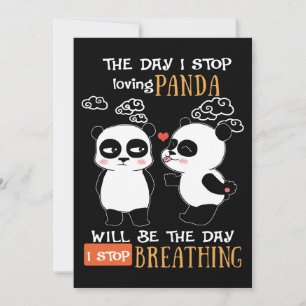 de dag dat ik ophoud van panda zal de dag zijn waa