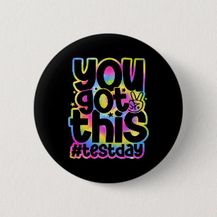 De dag dat je deze ster Motivatie leraar hebt late Ronde Button 5,7 Cm
