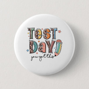 De dag dat je deze ster Motivatie leraar hebt late Ronde Button 5,7 Cm