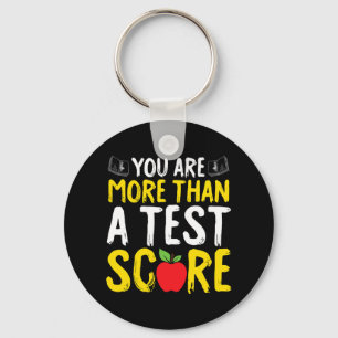 De dag dat je meer bent dan een testscore staat te sleutelhanger