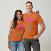 De dag dat kanker in mijn leven verscheen, versche t-shirt (Unisex)
