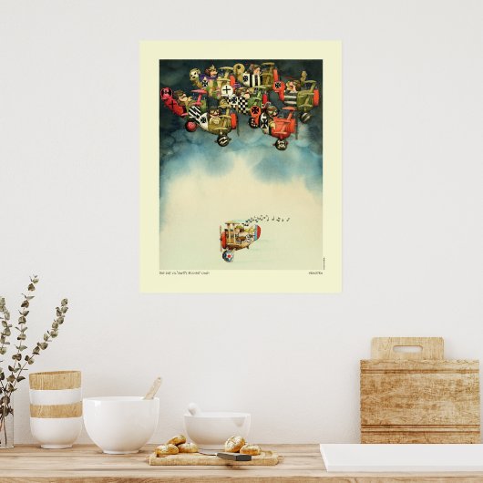 De dag dat Ol'Smith er een kocht Poster (Keuken)