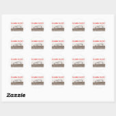 De dag dat we leerden vliegen ronde sticker (Vel)