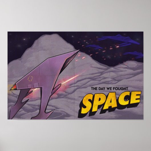 De dag dat we ruimte kochten - Vesta Battle Poster (Voorkant)