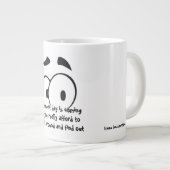 De dag des oordeels komt eraan grote koffiekop (Voorkant rechts)