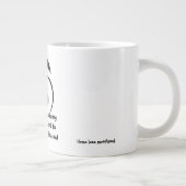 De dag des oordeels komt eraan grote koffiekop (Rechts)