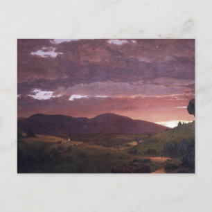 De dag en de nacht van de schemering 'twixt door briefkaart