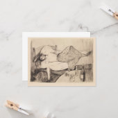 De Dag Erna (door Edvard Munch) Kaart (Voorkant / Achterkant in situ)